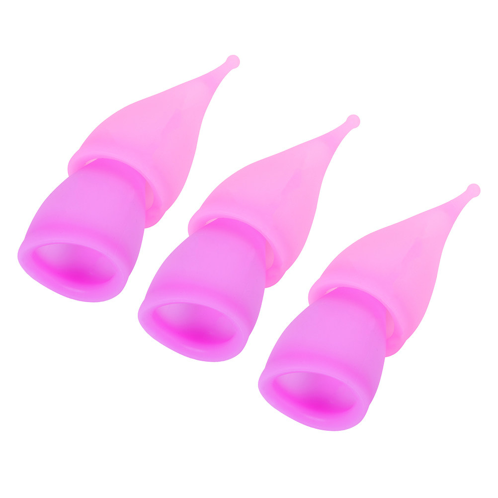 Menstrual Cup Silicone - 6Pcs Soft Flexible Silicone Menstrual Cup