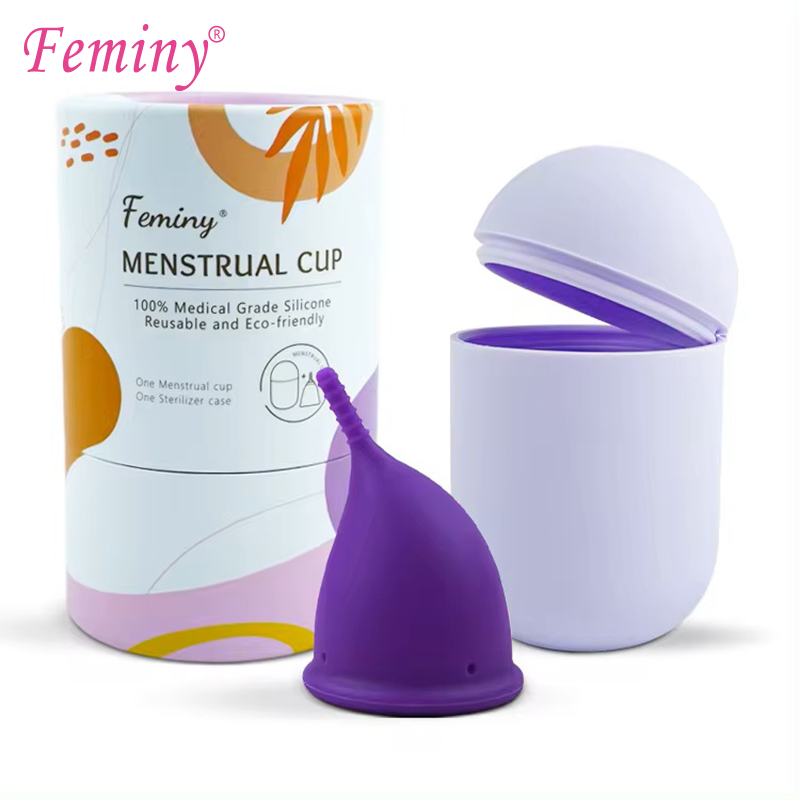 Menstrual Cup Silicone - Medical Silicone Menstrual Cups and Cleaner