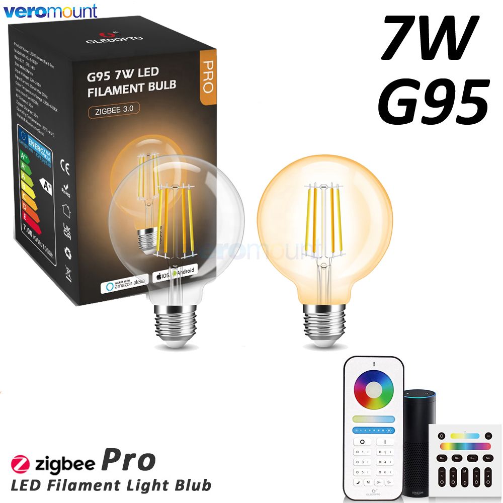 Zigbee LED Bulb Light E27 220V - Philips Bulb Hue review and price